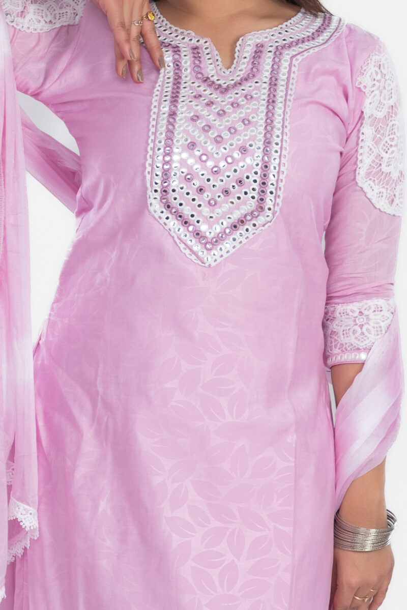 Pure Viscose Silk Kurta & Pant Set with Dupatta LBA-026 - Image 2