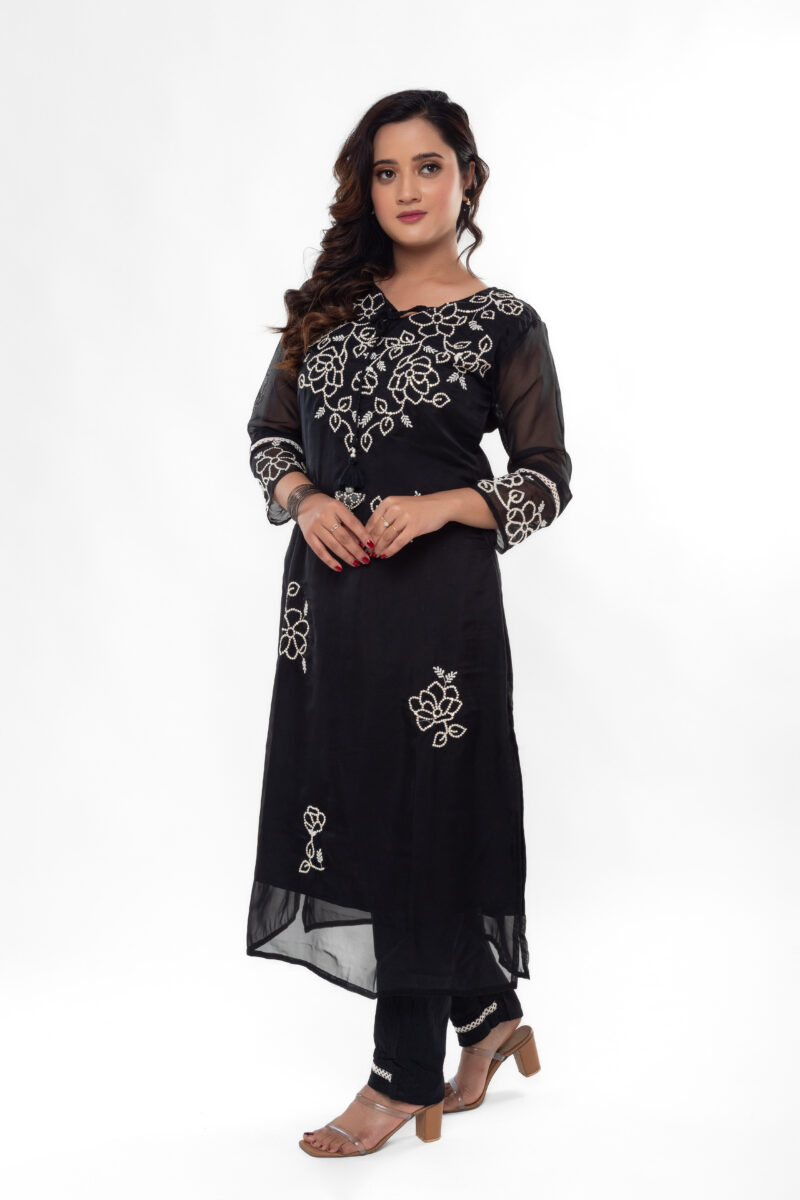 Kurta Set With Pant & Dupatta - LBA-040