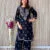Label by Anusha Women’s Ethnic Motifs Embroidered Chikankari Straight Kurta with Palazzo – Black (LBA-065)